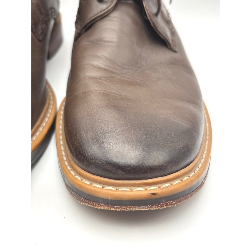 Rockport Mens Brown Leather Chukka Boots A12491 Adiprene by Adidas Size 9.5 M - Picture 7 of 15